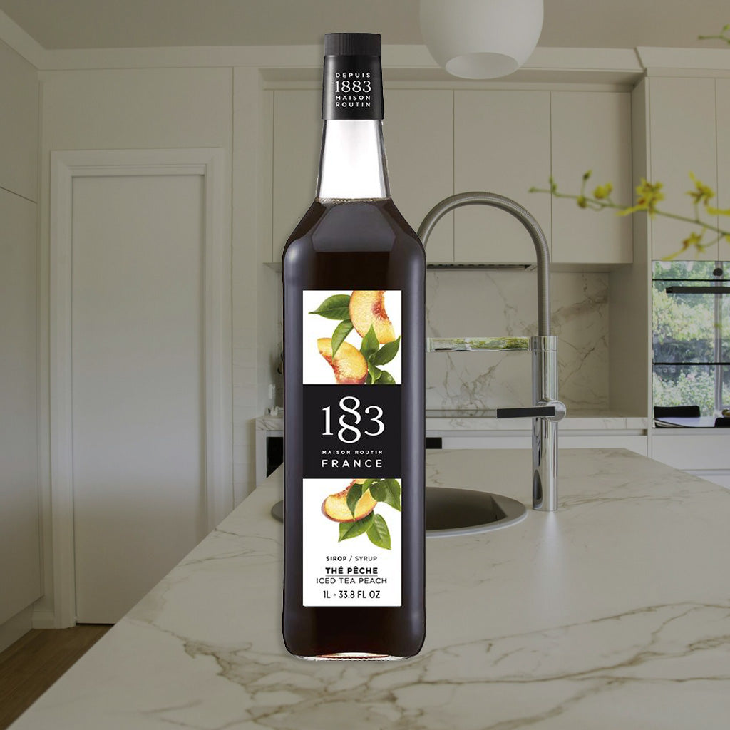 1883 Iced Tea Peach Syrup 1L