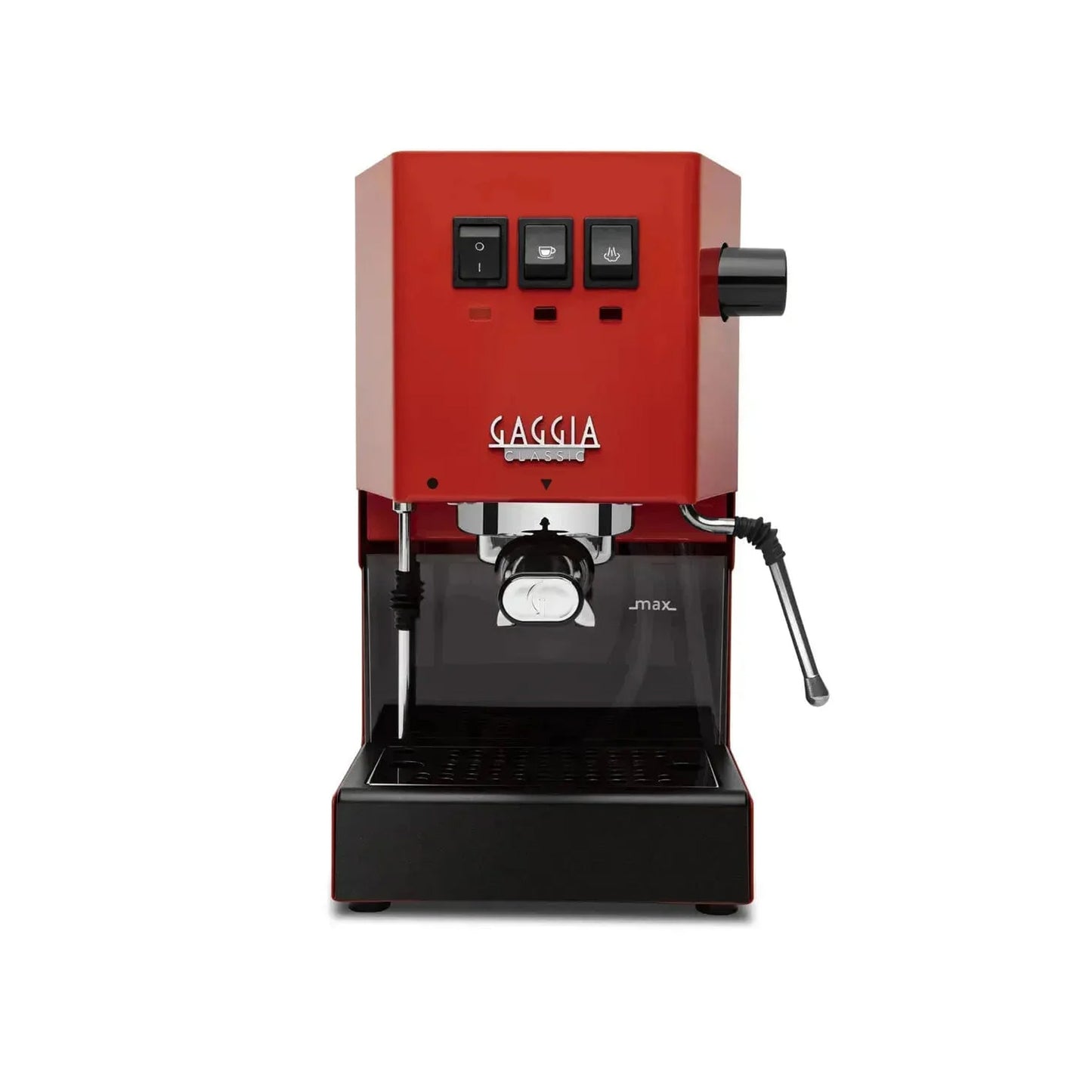 Gaggia Classic Pro E24 Cherry Red Espresso Machine Brass Boiler