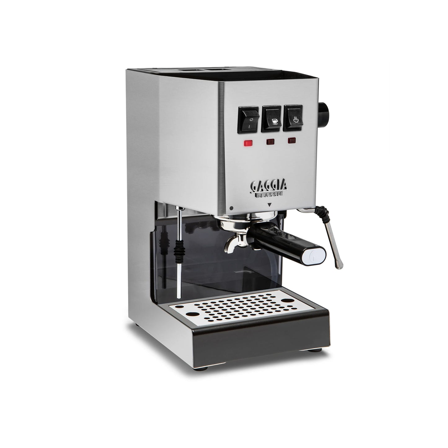 Gaggia Classic Pro E24 Stainless Espresso Machine Brass Boiler