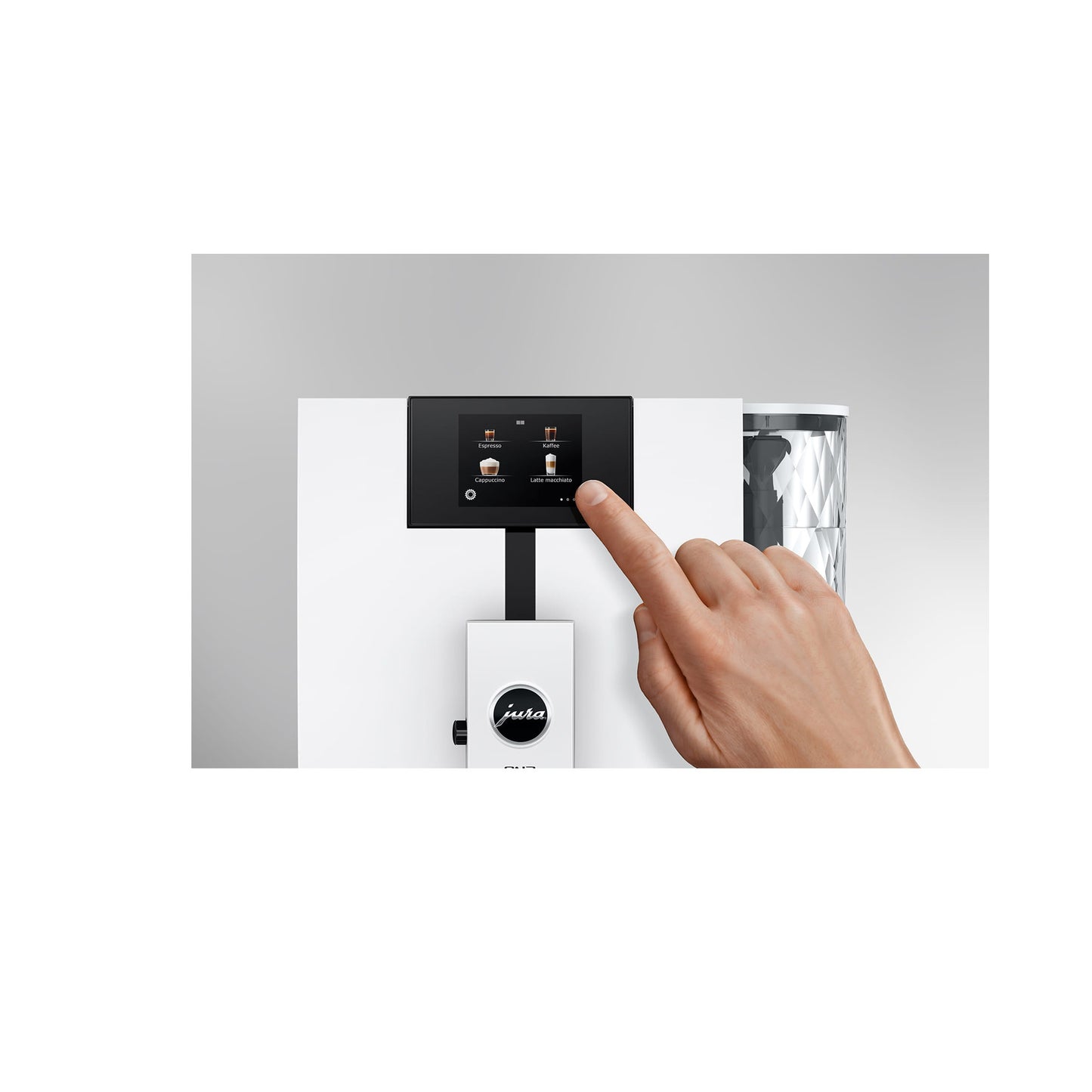 Jura Ena 8 Automatic Espresso Machine Nordic White 15495