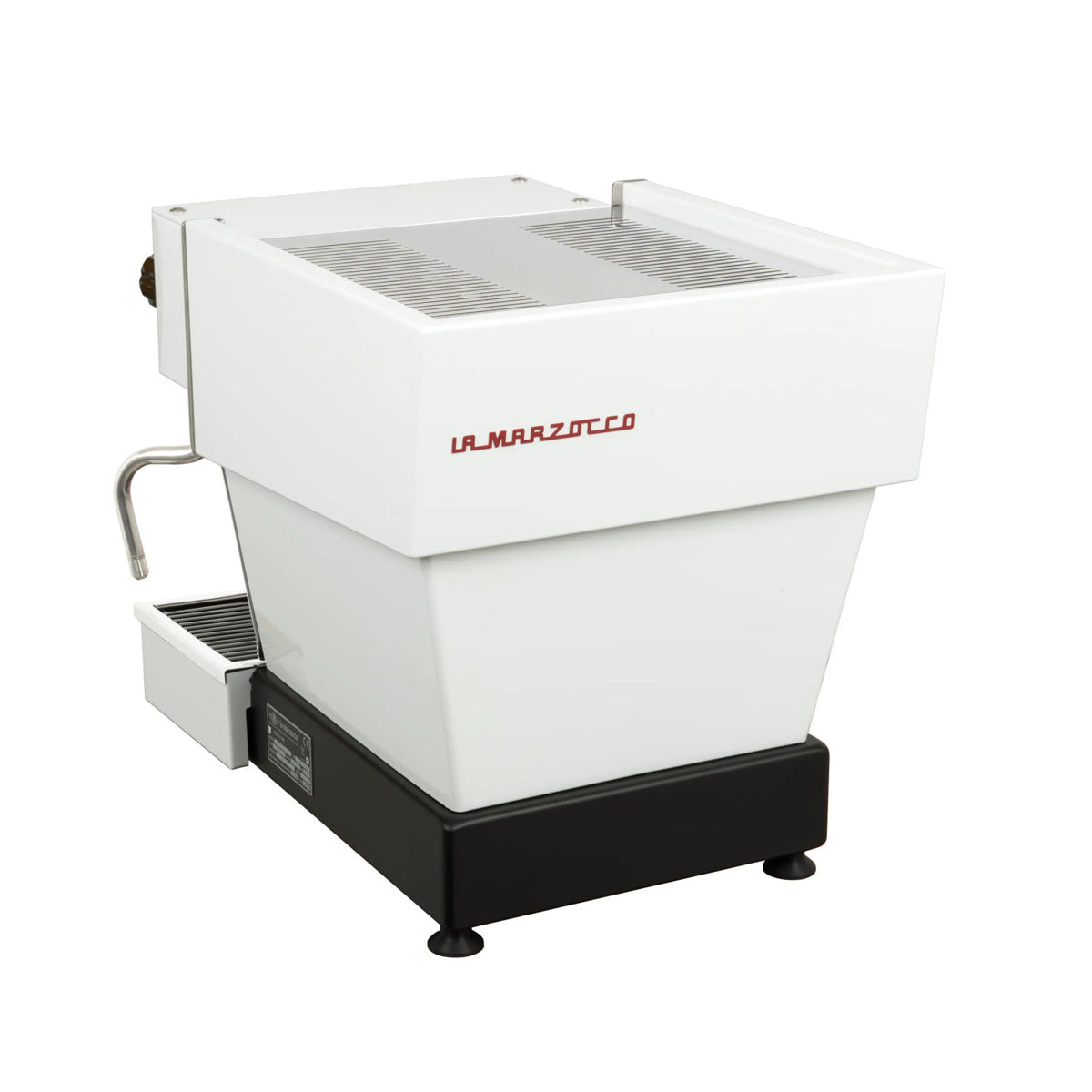 La Marzocco Linea Mini: White with Walnut Accents