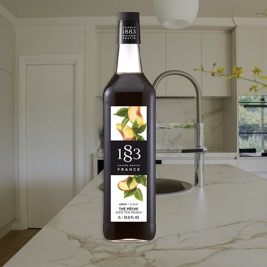 1883 Iced Tea Peach Syrup 1L