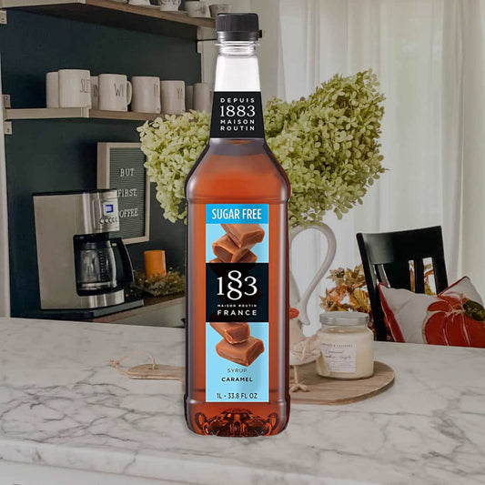 1883 Sugar Free Caramel Syrup 1L