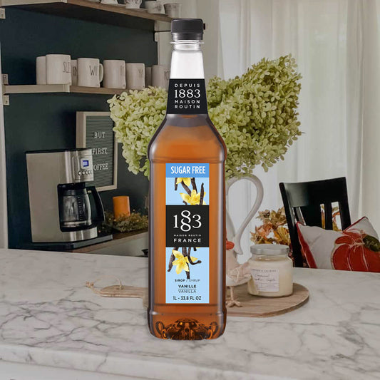 1883 Sugar Free Vanilla Syrup 1L