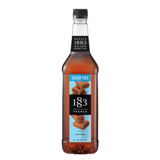 1883 Sugar Free Caramel Syrup 1L