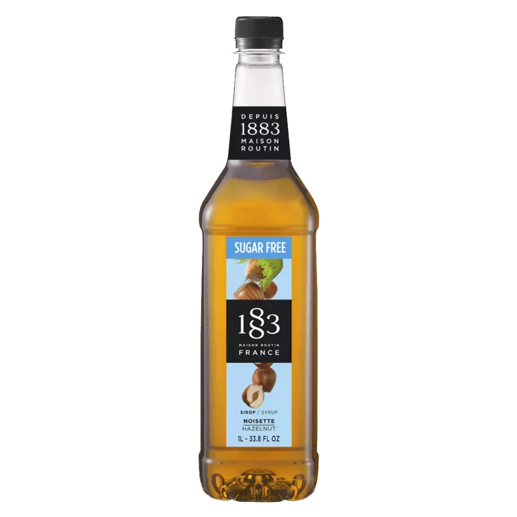1883 Sugar Free Hazelnut Syrup 1L