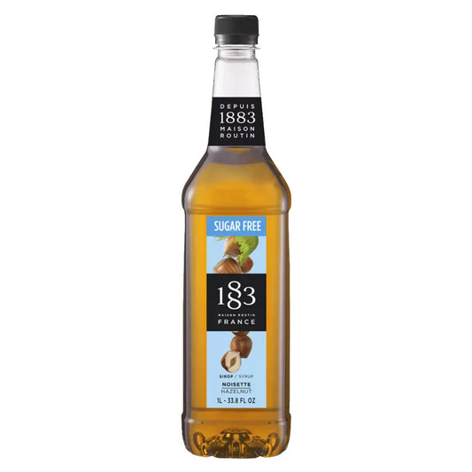 1883 Sugar Free Hazelnut Syrup 1L