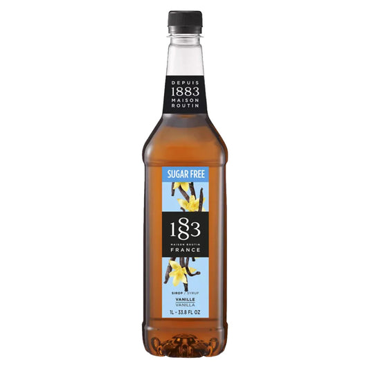 1883 Sugar Free Vanilla Syrup 1L