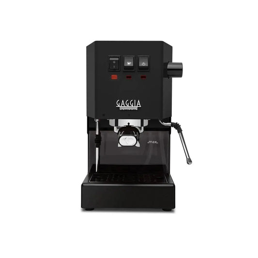 Gaggia Classic Pro E24 Thunder Black Espresso Machine Brass Boiler