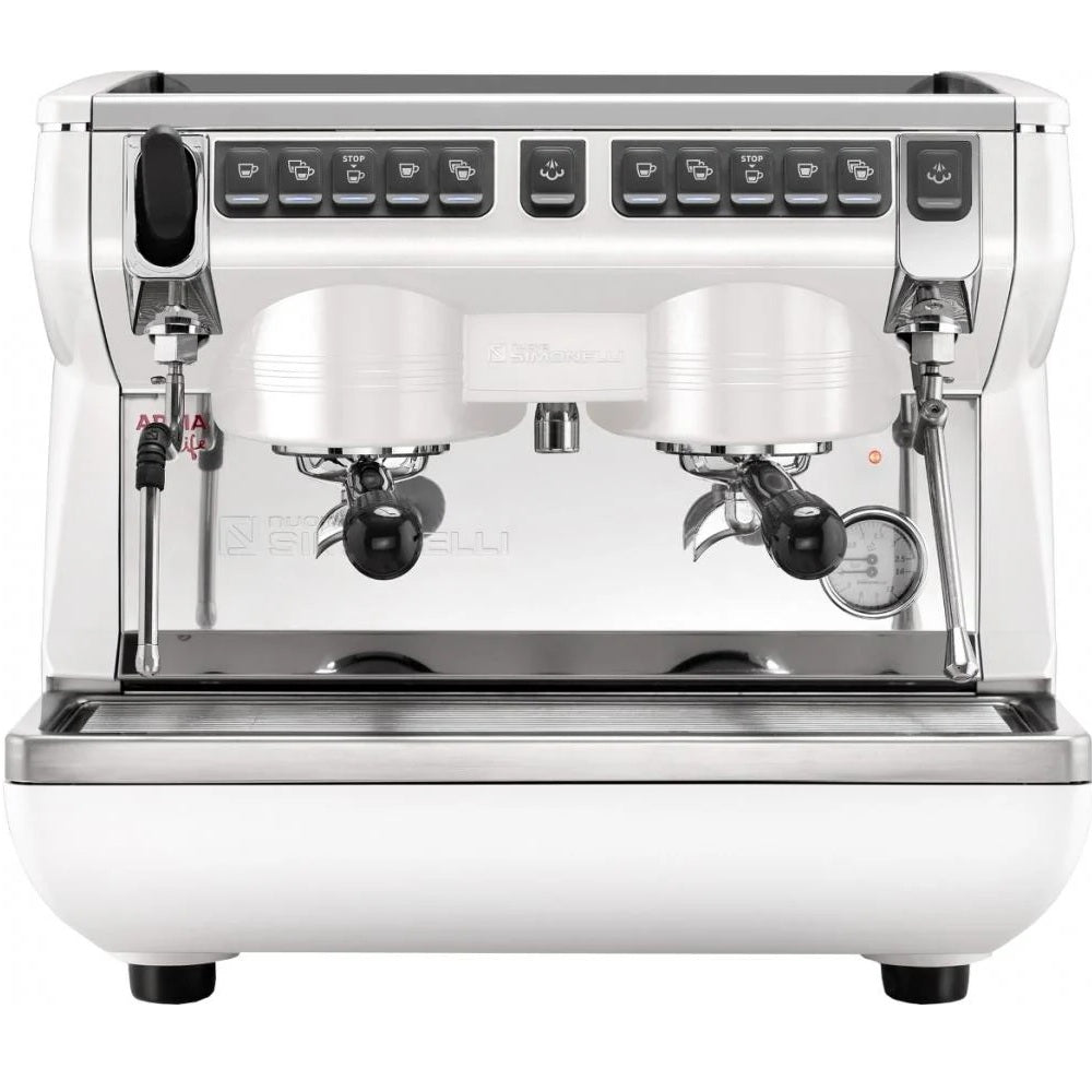Simonelli Appia Compact 2 Group White + Easy Cream
