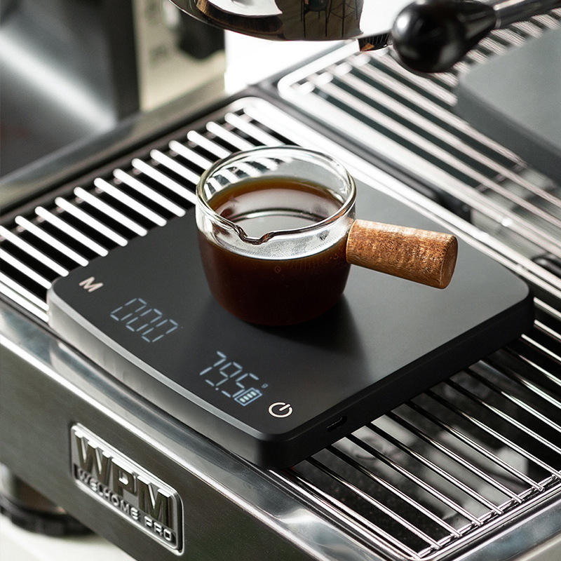 Drip Coffee Scale With Timer Portable Electronic Digital Coffee Weight Household Drip Scale Timer LCD Electronic Scale