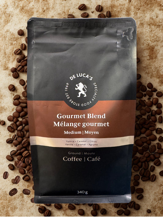 De Luca's Gourmet Blend Medium Roast Ground 340g