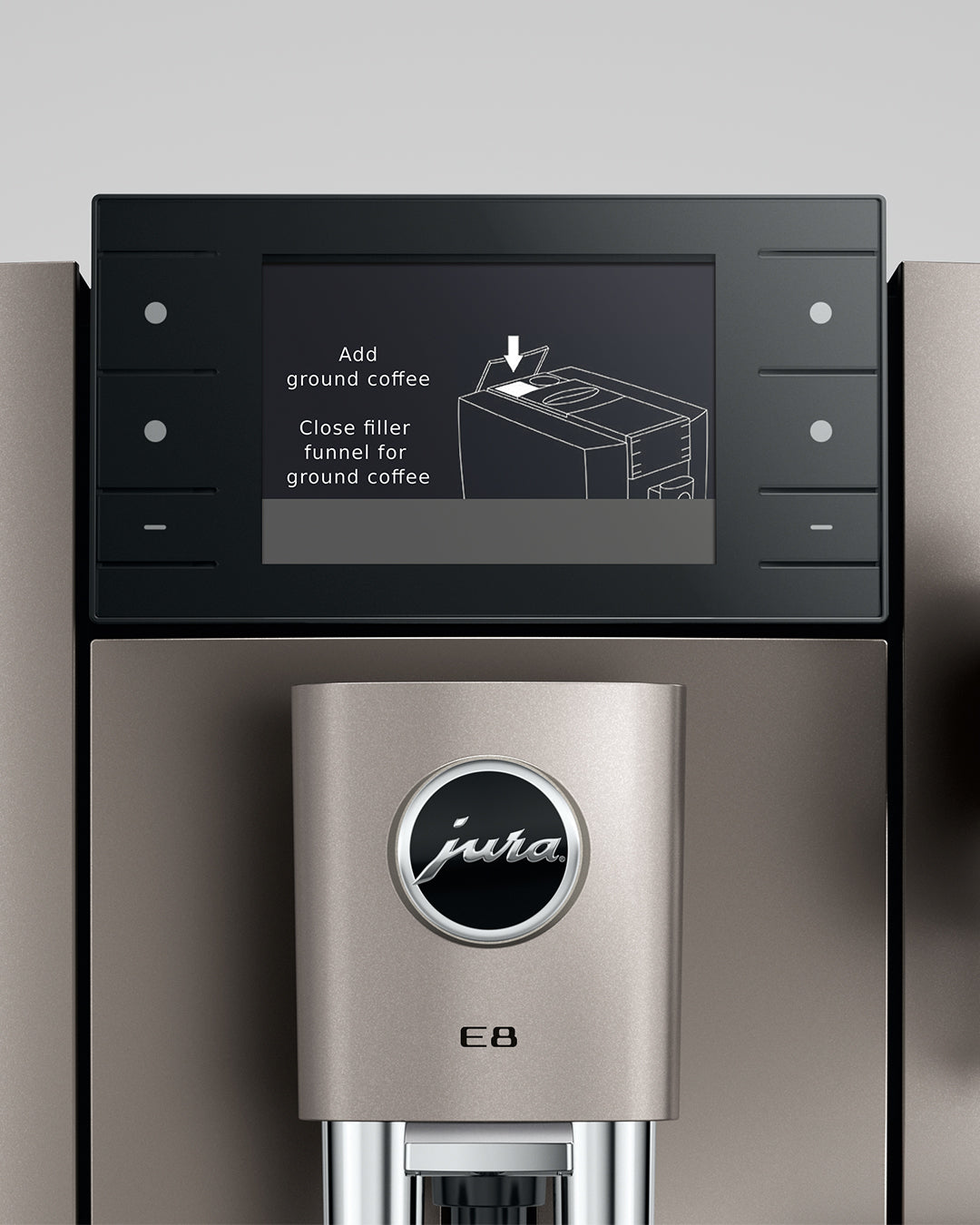 Jura E8 Midnight Silver (NAC) 15722