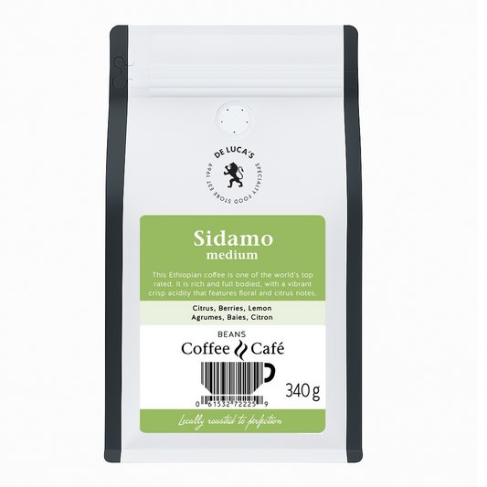 De Luca's Sidamo Medium Roast Whole Bean 340g